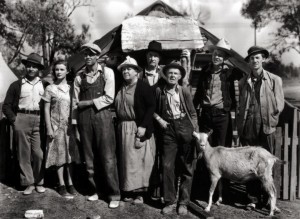 Henry Fonda and the Grapes of Wrath cast