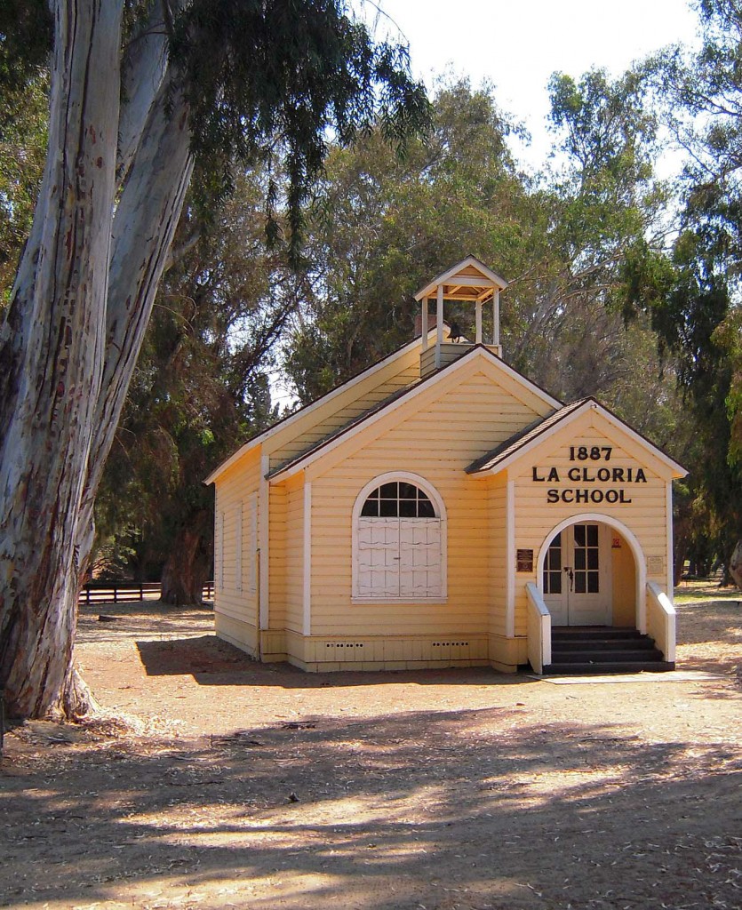 La Gloria Schoolhouse photograph by David Laws