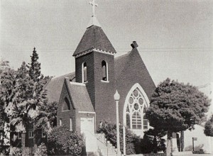 Image of the original St. Paul's Episcopal Church in Salinas, California