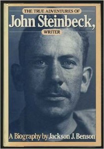 Image from cover of John Steinbeck's biography by Jackson Benson