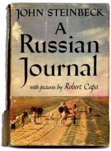 Image from cover of John Steinbeck's book A Russian Journal