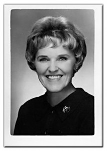 Image of Martha Cox as a young faculty member at San Jose State University