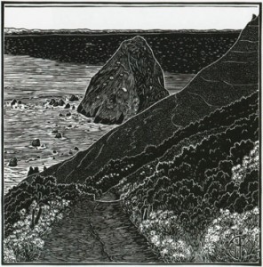 Image of Cape Mendocino, 2014, by Tom Killion