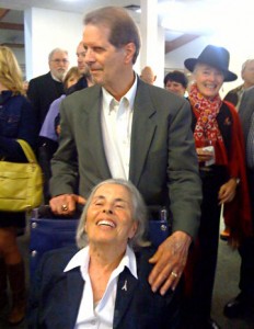 Image of Steve and Nancy Hauk at Pacific Grove Library announcement