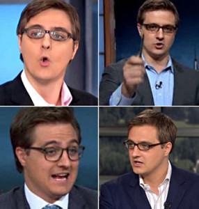 Composite image of Chris Hayes