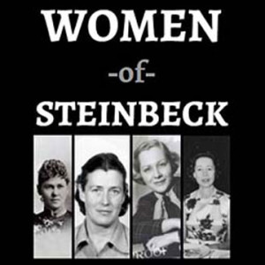Image of exhibit on John Steinbeck's women at San Jose State University